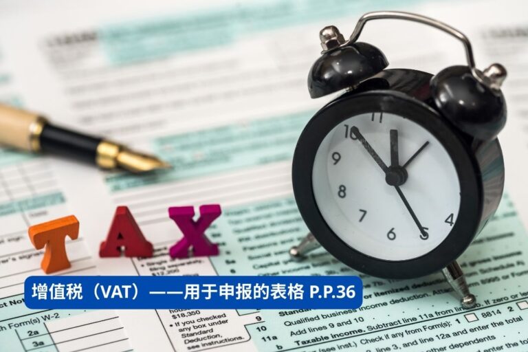 泰国增值税申报表 P.P.36 示例