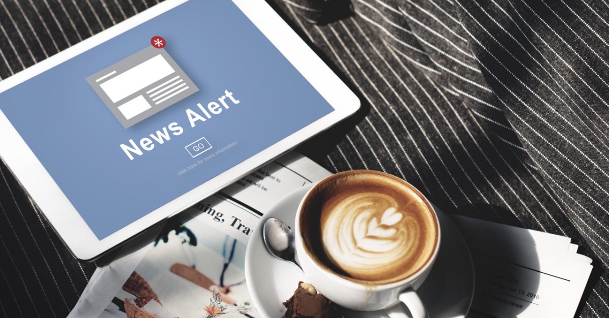 News Alert Announcement Broadcast Article Concept News Alert Announcement Broadcast Article Concept
